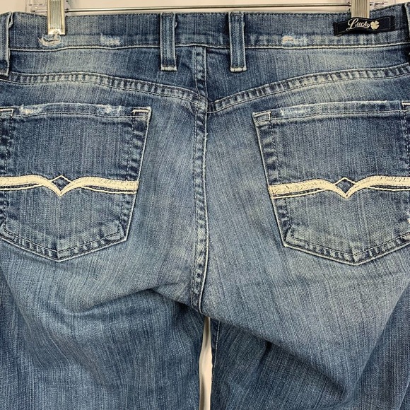 Lucky Brand Jeans Womens Sz 8 29 Blue Bartlett Sweet N Low Bootcut Flare - Picture 4 of 13